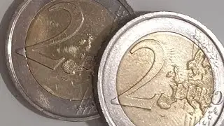 Super 2&euro; Euro Italy 2014, 2&euro; Euro Belgium 2011 Coins #youtube #coins