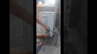 Split Air Condition Gas Pump Down gas hold essy,#repair #accircuits #coolingsolutions#airconditioner