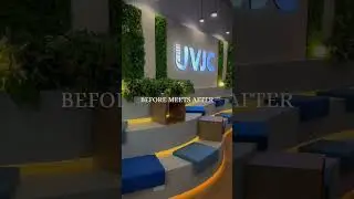 Before & After | UVJC Office Transformation by Offix #beforeandafter #officetransformation