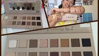 LORAC PRO 3 PALETTE SWATCH AND SEE!