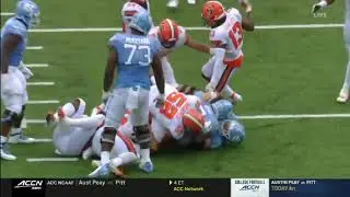 Sam Howell (North Carolina QB) vs Syracuse (2020)