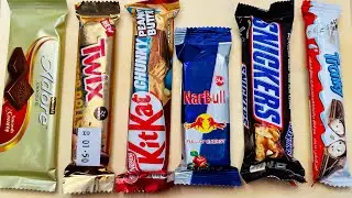 ASMR Most Popular Candy / Some Lots Of Colors Full Rainbow lollipop Candy 🍭 Unpacking Chocolate Eat