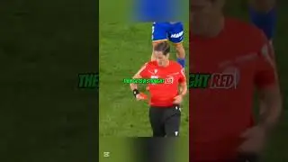 (Nyom) the quickest Red card &diams;️ in football history 😱🙆&zwj;♂️ #footballshorts #football #footballskill