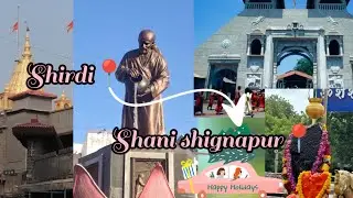📍CHANDRAPUR TO SHIRDI - SHANI SHIGNAPUR Road Trip 🚘 Travel Vlog with Temple 🛕 Darshan, Food & more