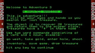 Adventure 3 - Haunted Mansion - [ 1993 - Commodore PET - Full Playthrough [ Perfect Score 350/350 ]