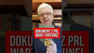 DOKUMENT Z PRL WART FORTUNĘ!