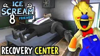 ICE SCREAM 8 Полная игра — Исследование центра восстановления 😃 Фан-игра (English Video)