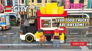 Независимый обзор набора LEGO City Fries Food Truck 60488.
