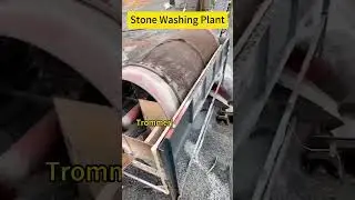 stone washing plant / log washer #sandwashing #stonecrusher #miningmachines  #mineralprocessing