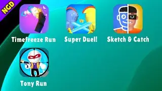Timefreeze Run, Super Duel!, Sketch & Catch, Tony Run | New Games Daily