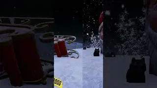 Jingle Bells Santa Fell off The Rails! #ravenquest #christmas #viral #merrychristmas2023 #wolfquest3