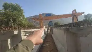 Pre Tensioning Girder ...Casting , Lifting ,Launching . #civilengeering #construction #bridge