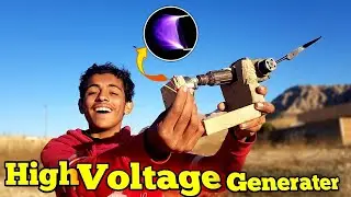 we have make a free generator|| free high voltage #trending #experiment #science