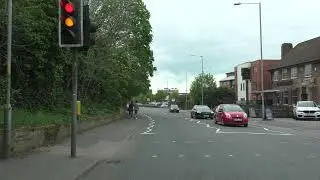 Car Driver Goes Through A Red Light, Newtown Road, Worcester, England 2nd May 2023 #dashcam