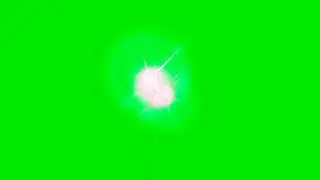 blinking star green screen 4k video