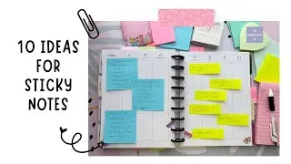 10 Ways to Use Sticky Notes for Planning