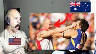 Afl Reaction | DIRTIEST MOMENTS IN AFL HISTORY | American React To AFL