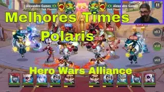 Melhores Times com Polaris no Hero Wars Alliance
