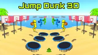 Jump Dunk 3D All Levels 11 - 20 Gameplay Walkthrough Part 2