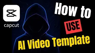 How to use capcut ai template - Cut video in second！