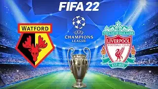 FIFA 22 | Watford vs Liverpool - UEFA Champions League - Full Match & Gameplay