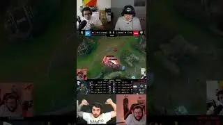 REA&Ccedil;&Atilde;O DOS STREAMERS 1V3 SUPERCLEBER  - CBLOL #leagueoflegends #lolbr #cblol