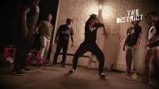 Ruin aka Lil Bullzeyex vs Evil Ryu aka Twin Projecc The District #Krump Pre Season Battle Part 1/4