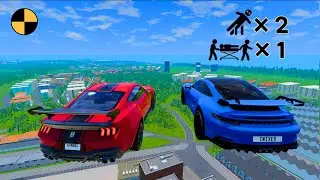 Ultra Realistic High-Speed Crashes | BeamNG.drive Car Crash Compilation #5