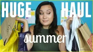 HUGE Summer Clothing Haul! | 2015