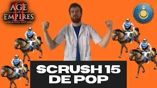 The Hera's Scrush - Age of Empires II - 15pop Scout Rush - Mongols - Build Order