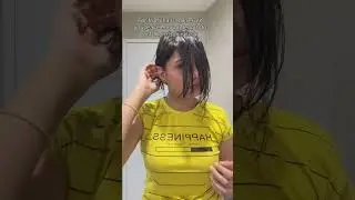 Wolf hair cut at home #youtubeshorts #fashionhacks #haircut #shortsviral