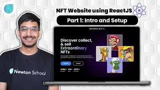 NFT Website using ReactJS | Part 1: Intro and Setup | ReactJS Beginner's Project for Resume