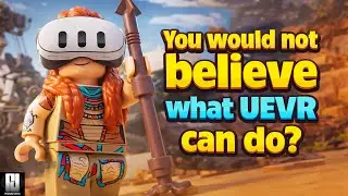 Turning LEGO HORIZON ADVENTURES into a 1ST Person Masterpiece! #VR #UEVR