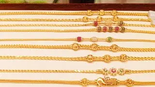 Sree Kumaran Thangamaligai gold mugappu thali chains design#shorts#ramschoice