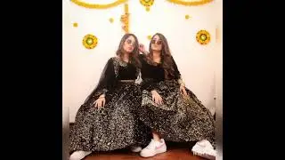 🌹Chinki minki beautiful lehanga design💝Surabhi and Samriddhi beautiful lehanga look🌹