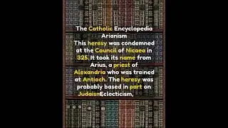 Arianism (The Catholic Encyclopedia)