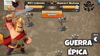 GUERRA &Eacute;PICA | NGT LEGENDS VS DARKEST MUZHAN | CLASH OF CLANS #MASTERPT #NGTLEGENDS #NGTGOLD