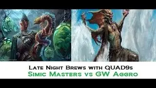 Late Night Brews MTGO Simic Masters против GW Aggro