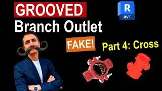 Grooved Mechanical Branch Outlet Fake - Part 04 Cross Fake