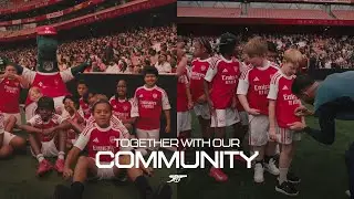 Together with our community ❤️ | David Raya gifts 1,000 free tickets for some lucky young Gooners