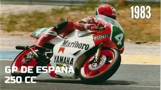 1983 Gran Premio de España 250 cc. Circuito del Jarama.