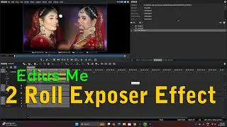 edius me double exposure video kaise banaye || edius me 2 Roll exposer effect kaise kare #effect