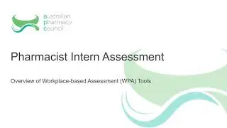 Overview of workplace based assessment tools Presentation
