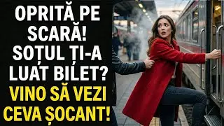 Tocmai când pășise pe scara trenului care pleca, cineva a tras-o brusc de mână pe fată. — Ce faceți?