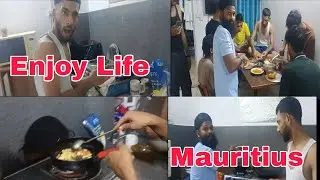 #mauritius Me frinds ke sath milkar banaya khana#2025 