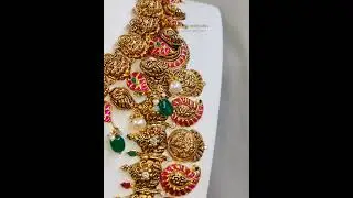 Intricately Crafted Beautiful Bridal Set | MLJGOLD  #mljgold #srimahalaxmigemsandjewellers