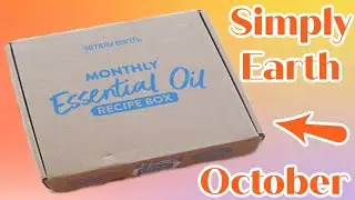 Simply Earth - October 2021 Essential Oil Unboxing + Promo Code!