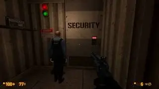 Black Mesa: Security Guard death scene