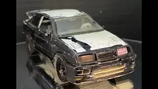 Реставрация литой модели Ford RS500 Sierra Cosworth