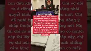 Mẹ chồng - N&agrave;ng d&acirc;u... #lyh&ocirc;n #luatsu #viral #honnhan #giadinh #viralvideo #honnhangiadinh #foryou
